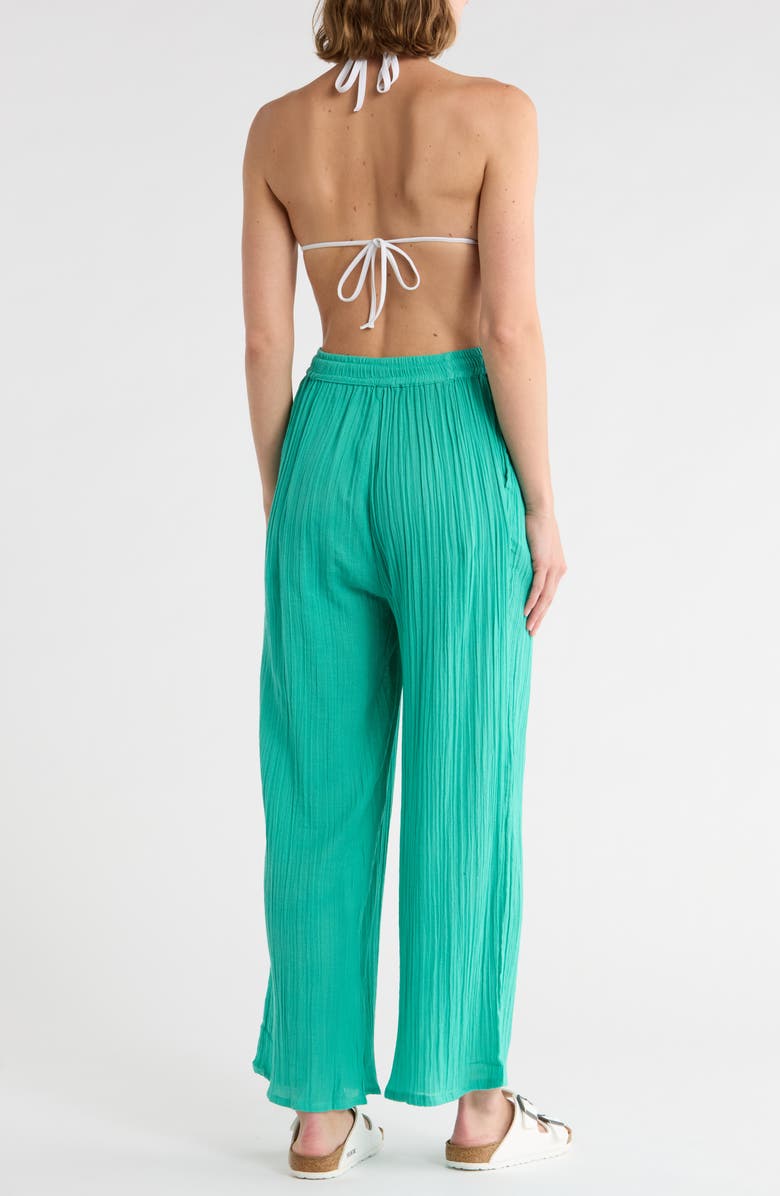 Vitamin A<sup>®</sup> Costa Organic Cotton Cover-Up Pants, Alternate, color, Seafoam