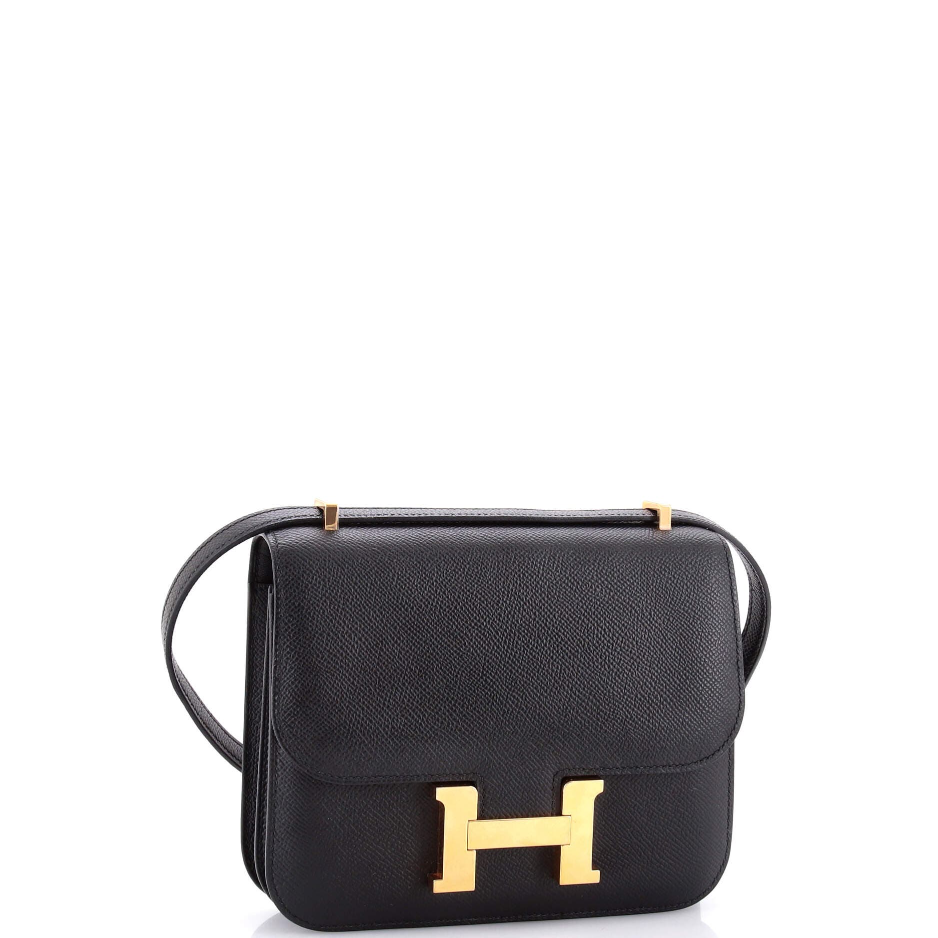 Pre-Owned Hermes Constance Bag Epsom 18, Alternate, color, Noir