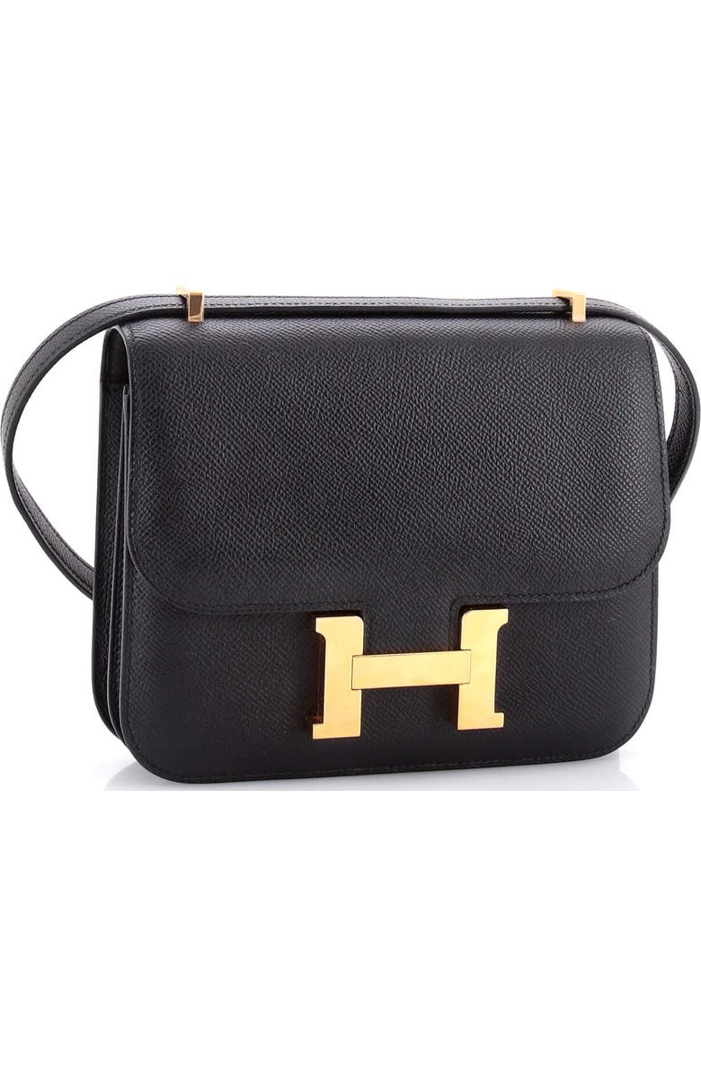 Pre-Owned Hermes Constance Bag Epsom 18, Alternate, color, Noir