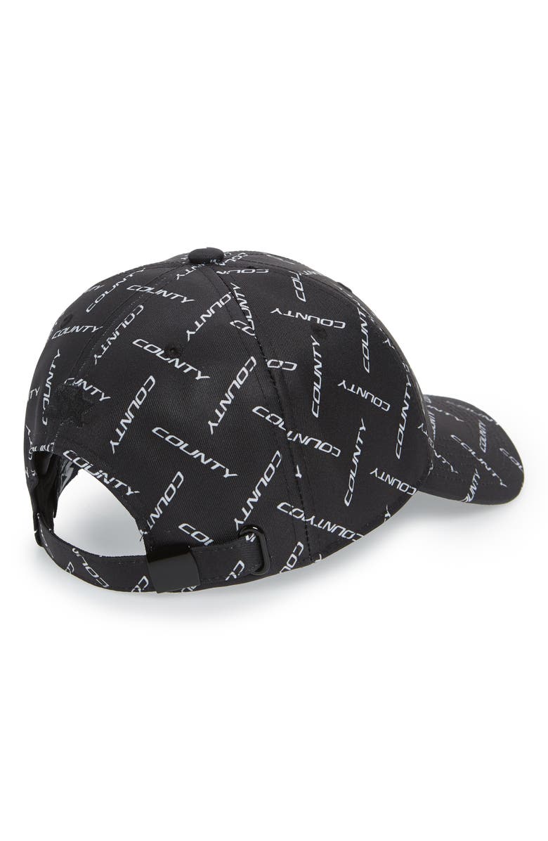 Marcelo Burlon County Print Baseball Cap, Alternate, color, 