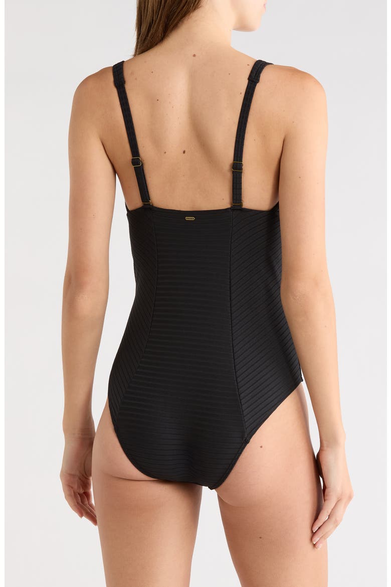 Premium D- & D-Cup One-Piece Swimsuit, Alternate, color, BLACK