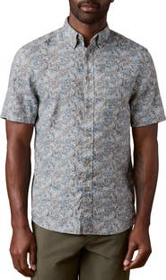 Faherty Breeze Short Sleeve Button-Down Shirt