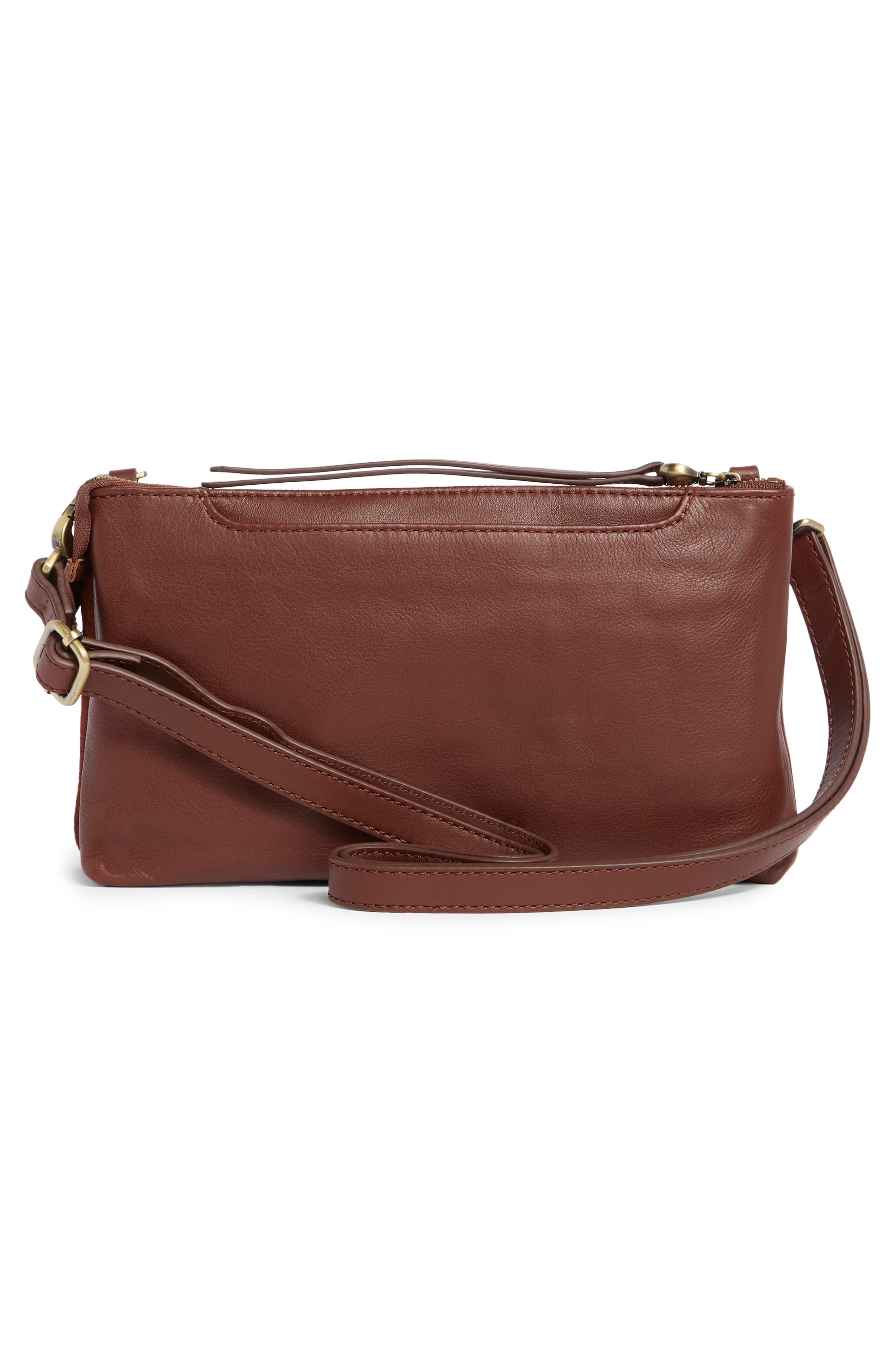 HOBO Darcy Double Crossbody Bag, Alternate, color, Sequoia