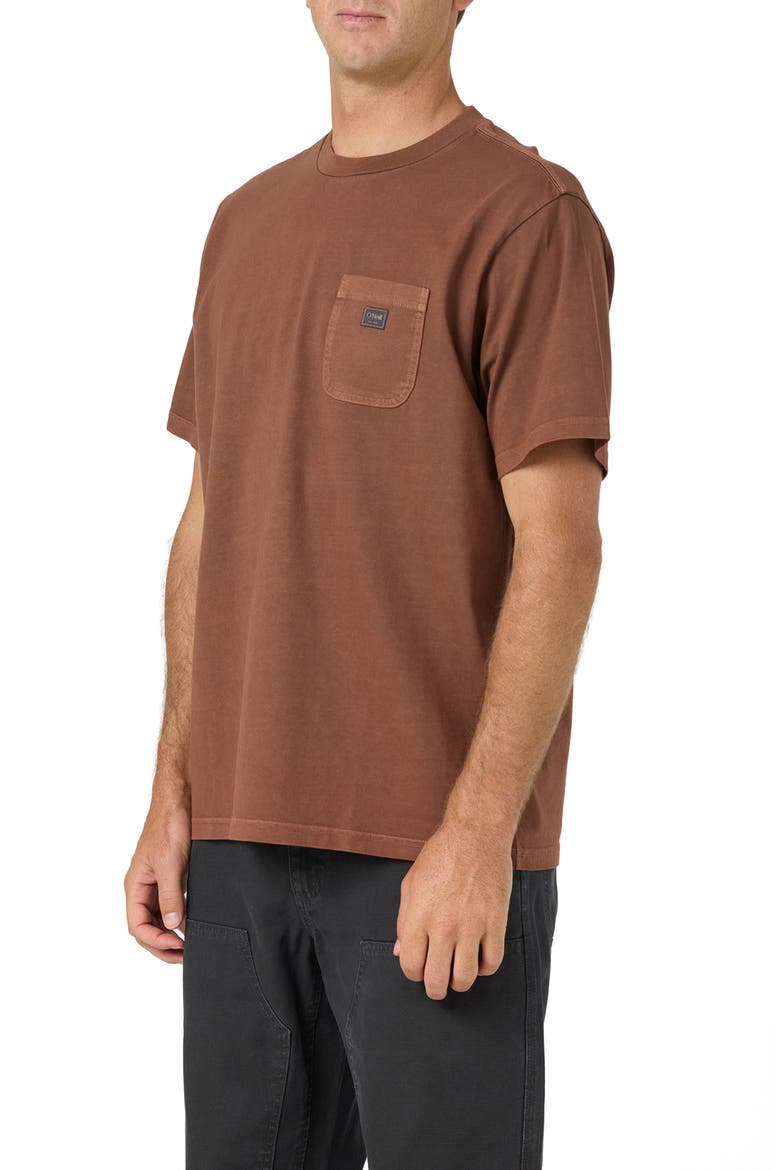 OG Short Sleeve Pocket T-shirt, Alternate, color, COCONUT BROWN