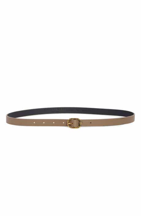 Kurt Geiger London Eagle Head Leather Belt