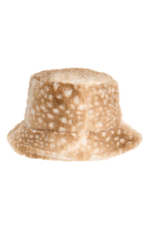 Faux Fur Bucket Hat