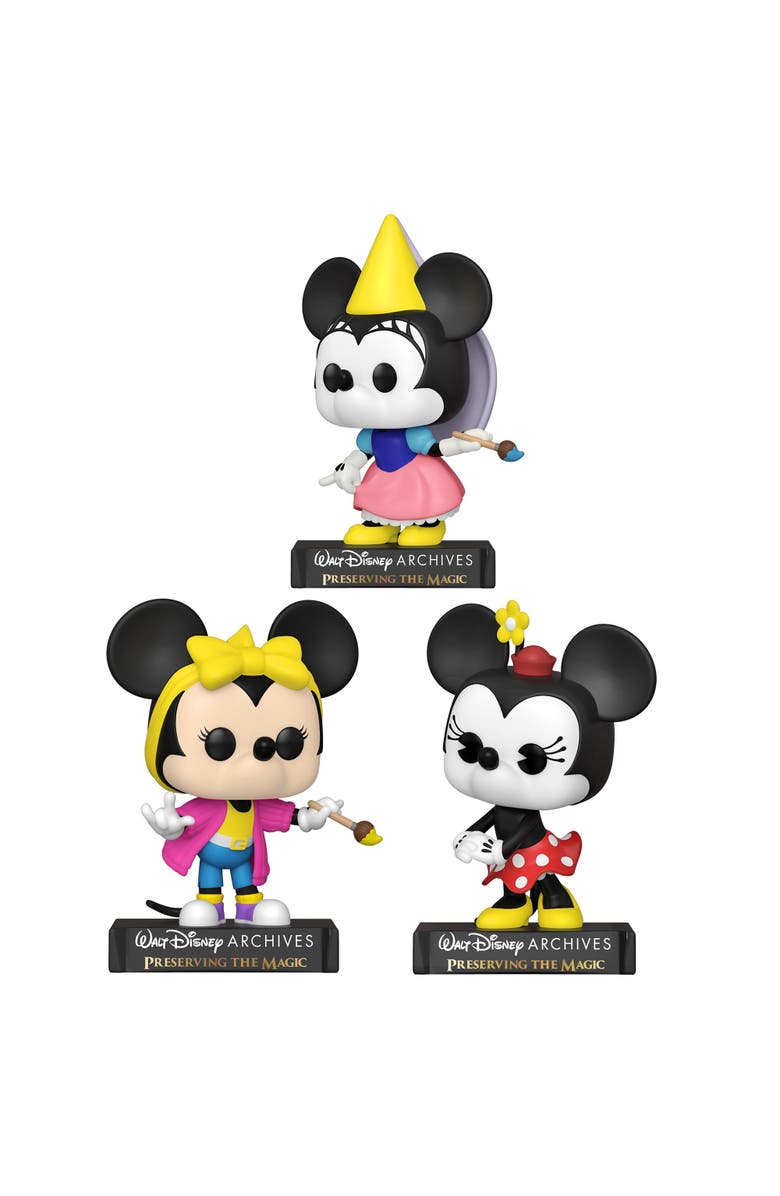 Funko Pop! Disney Minnie Mouse Collectors Set, Main, color, Multicolored