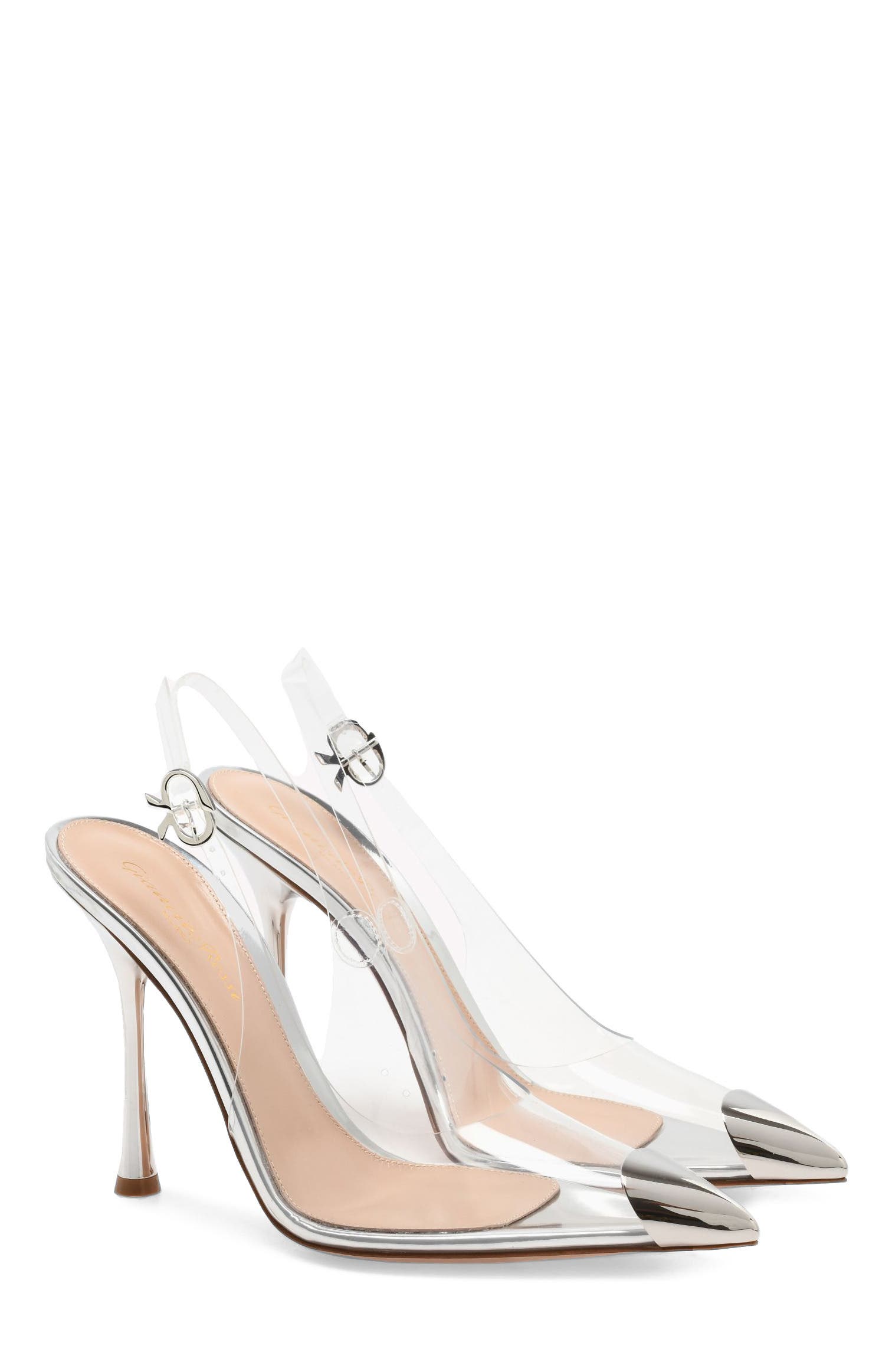 Diana Slingback, Alternate, color, Silver Tpu