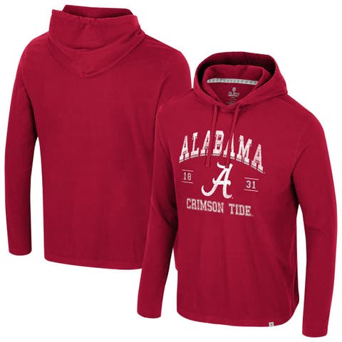 Men's Colosseum  Crimson Alabama Crimson Tide Simoleans Washed Hoodie