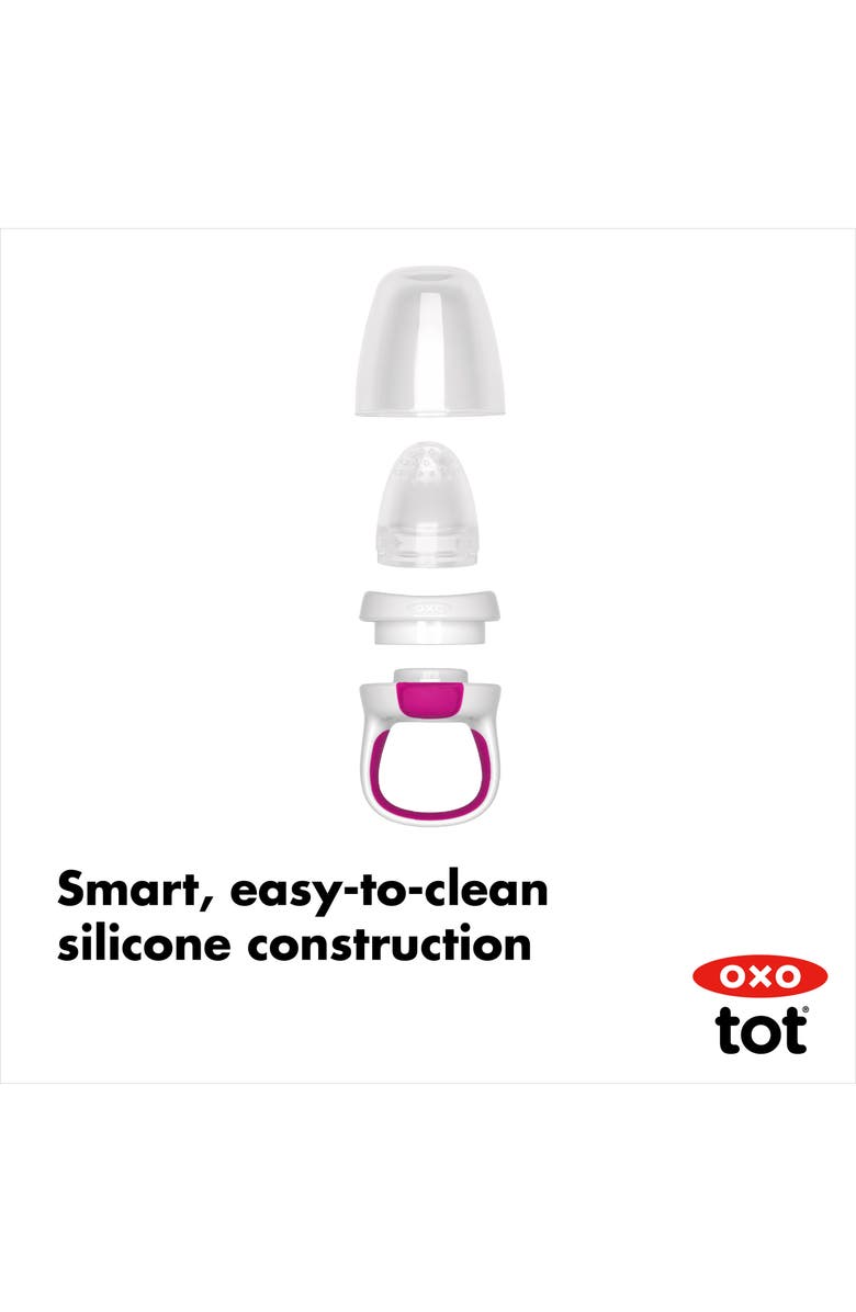 OXO 2-Pack Tot Silicone Self-Feeders, Alternate, color, 