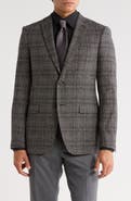 John Varvatos Star USA Screenweave Plaid Sport Coat