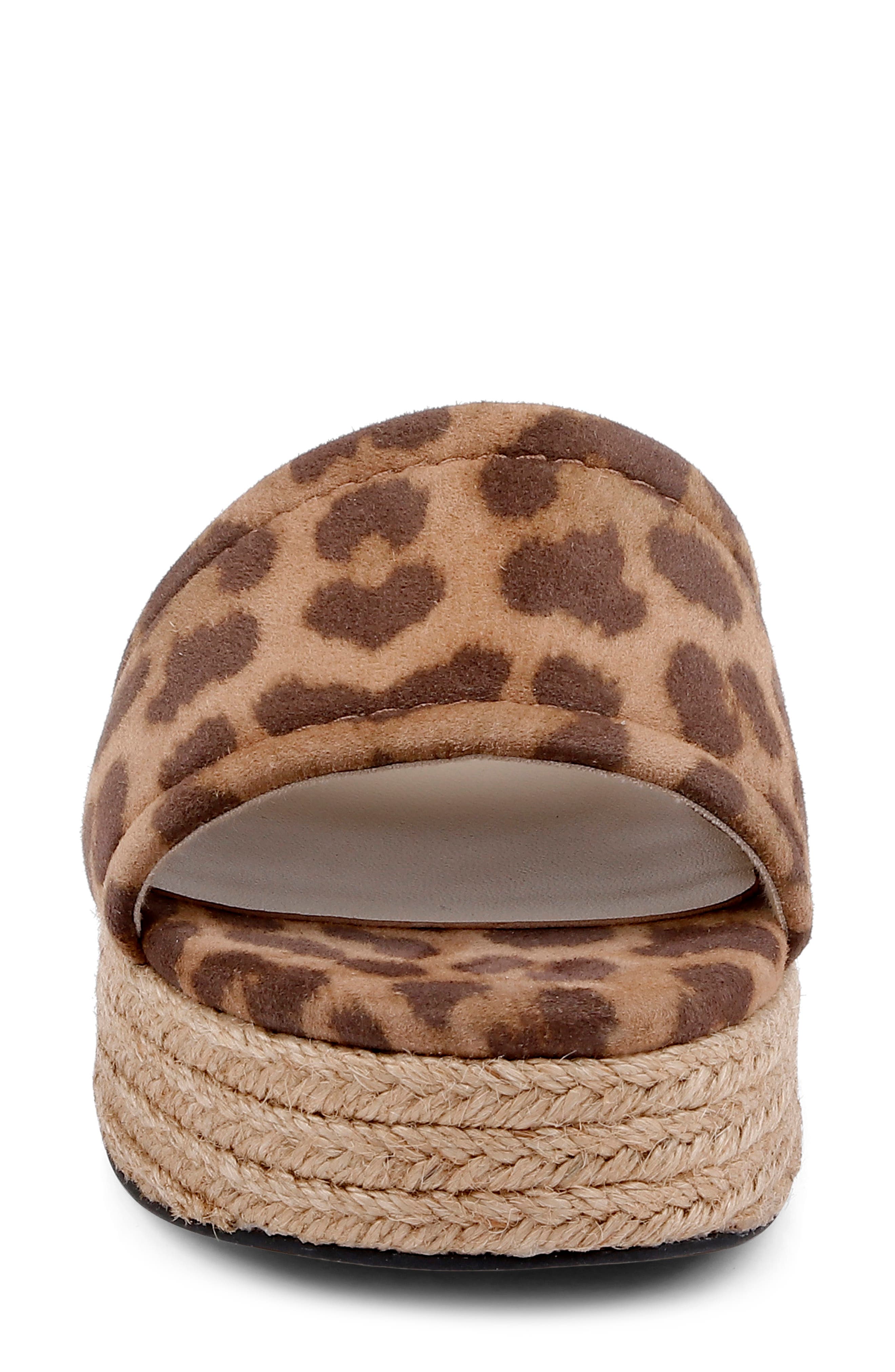 L'AGENCE Ramani Espadrille Platform Wedge Slide Sandal, Alternate, color, 