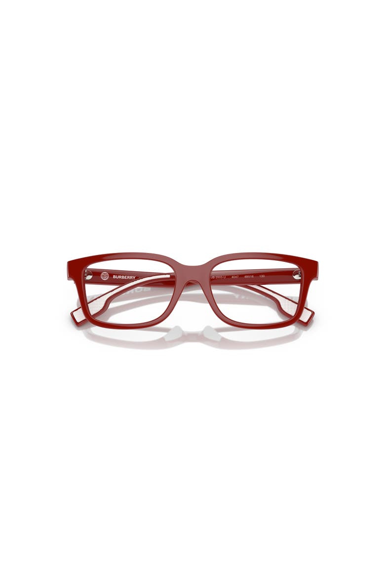 48mm Rectangle optical glasses, Alternate, color, Red