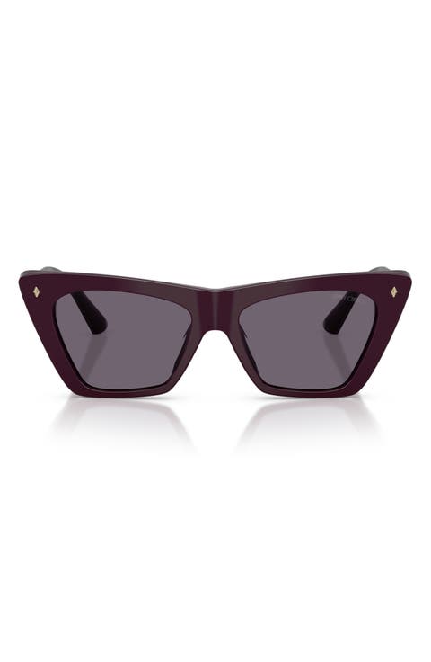 53mm Cat Eye Sunglasses