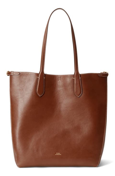 Calfskin Leather Tote Bag