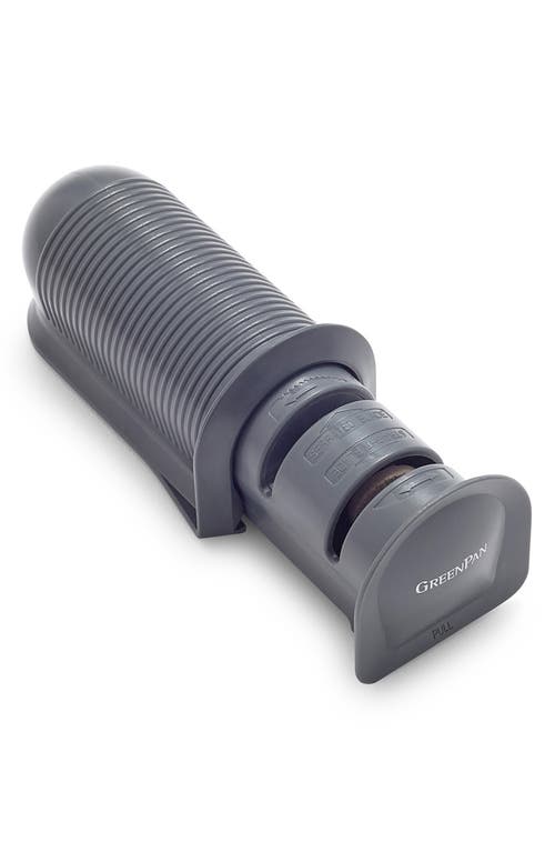 GreenPan Pull-Through Knife Sharpener in Grey 