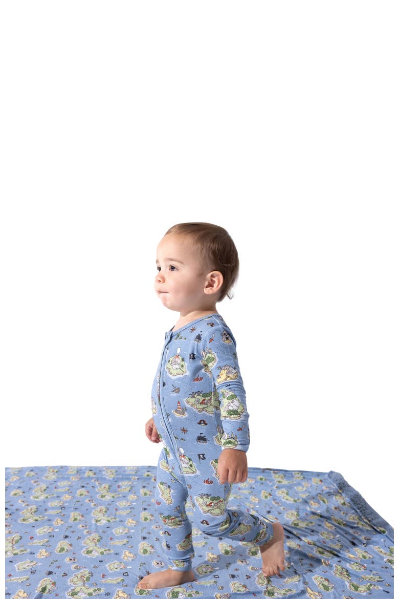 Baby Pirate Cove Convertible Footie, Alternate, color, Pirate Cove