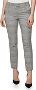 Reiss Deborah Glen Check Slim Ankle Trousers