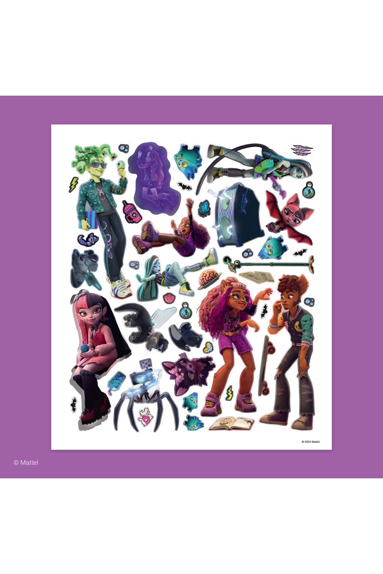 Panorama Sticker Book, Alternate, color, Multicolored