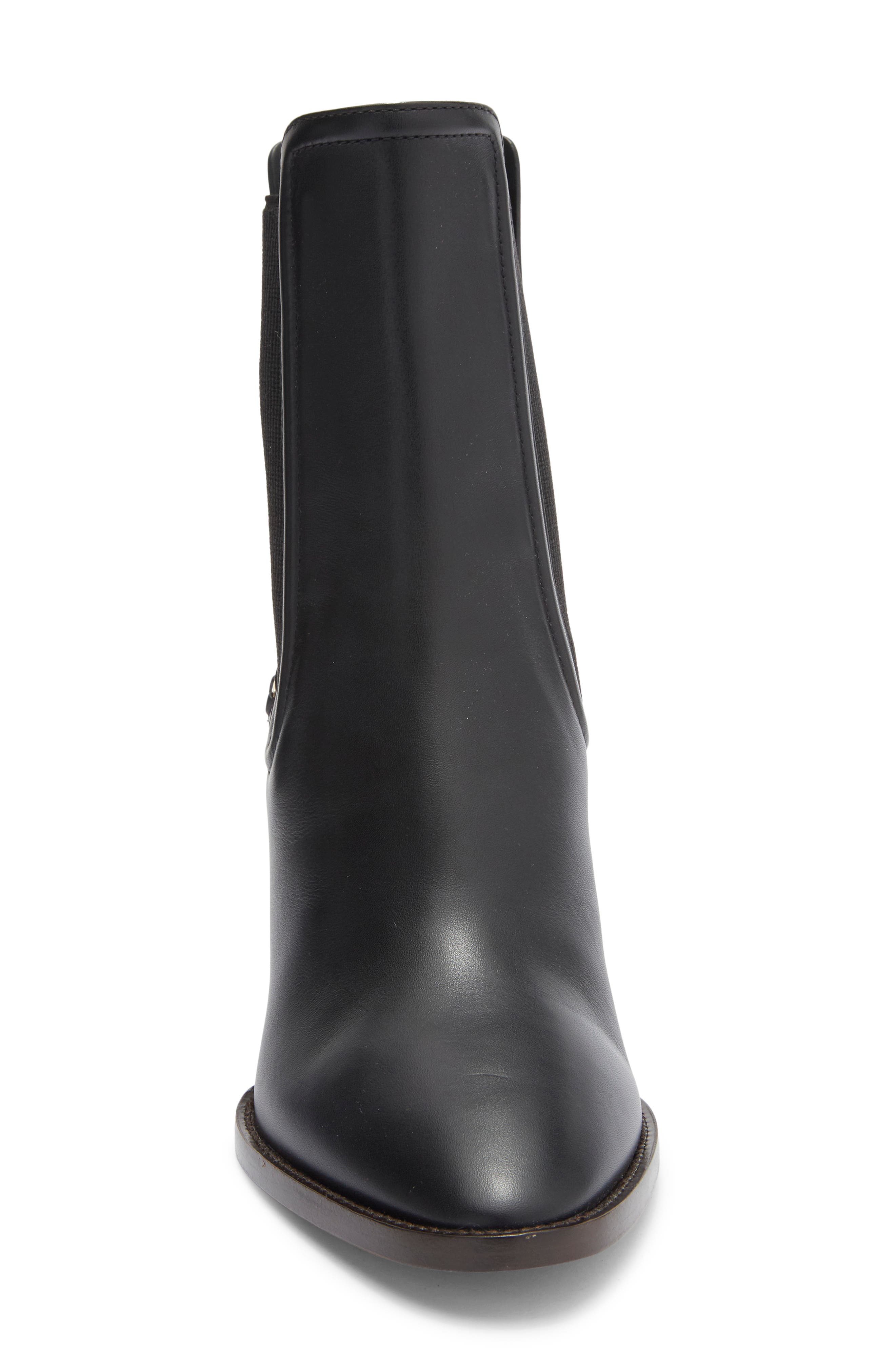 FERRAGAMO Toren Chelsea Boot, Alternate, color, Black