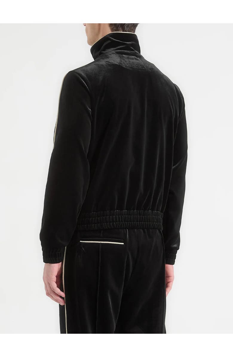 Manière De Voir Eiffel Velour Track Jacket, Alternate, color, 