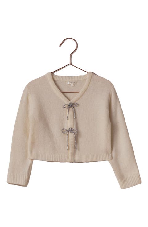 Kids' Bow Cardigan