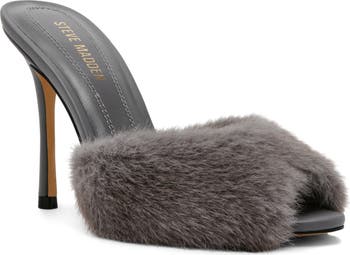 Priya Faux Fur Sandal