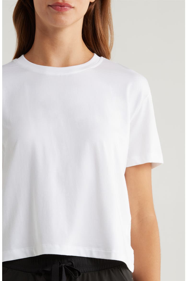 Current Boxy T-Shirt, Alternate, color, BRIGHT WHITE