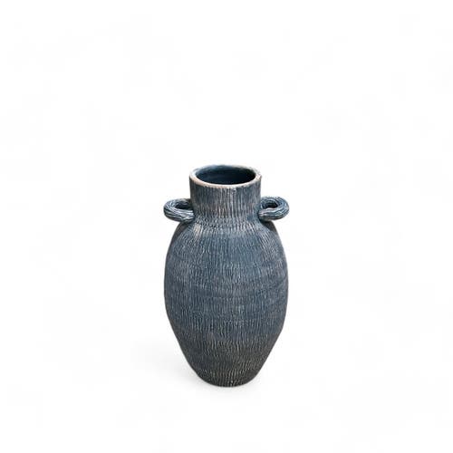 Meso Goods Mar Terracotta Vessel By Meso In Blue