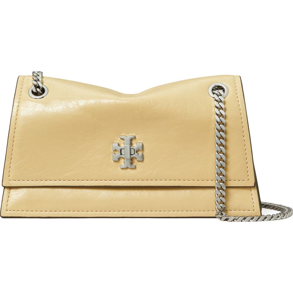 Tory Burch Kira Turnlock Mini Convertible Shoulder Bag In Brown