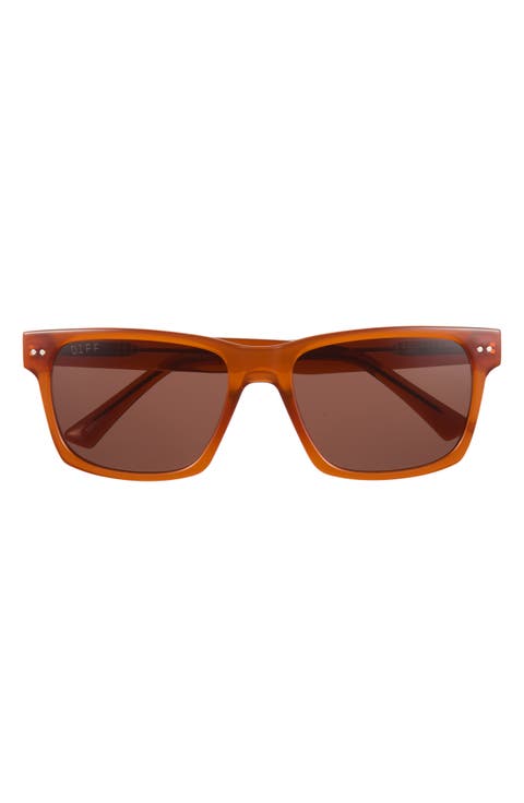 Marco 56mm Square Sunglasses