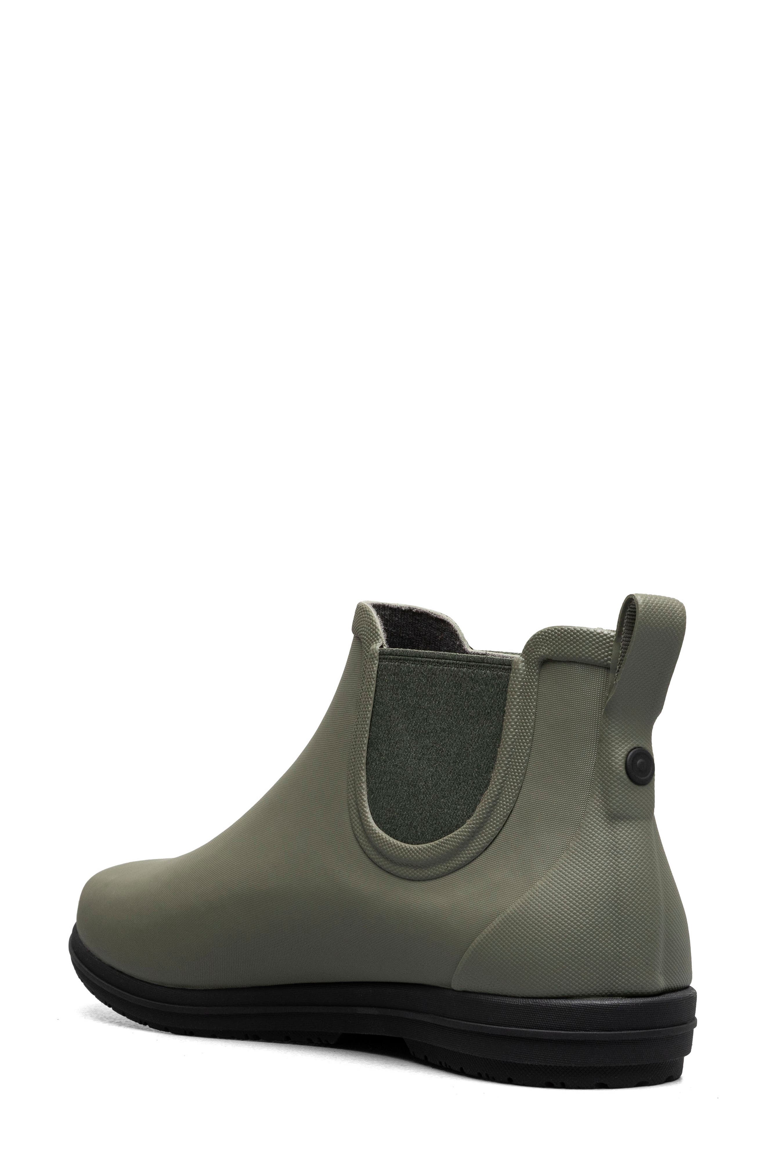 Bogs Sweetpea II Waterproof Chelsea Boot, Alternate, color, Dark Green