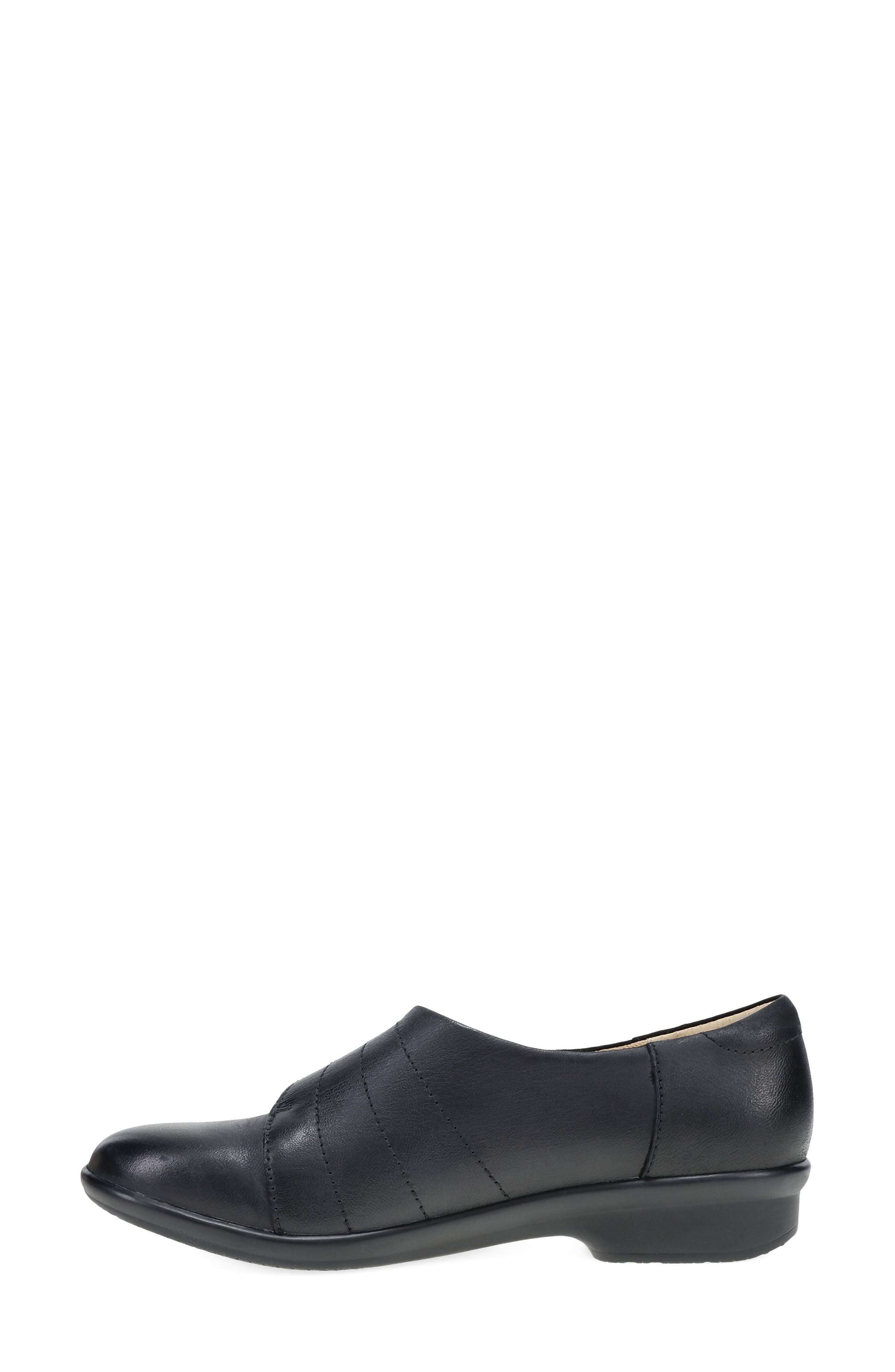 Chelsie Flat, Alternate, color, BLACK