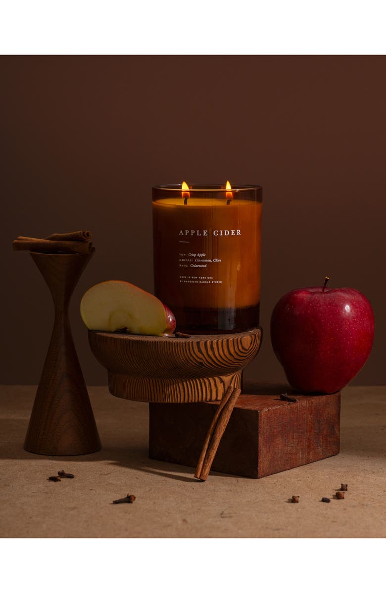 BROOKLYN CANDLE STUDIO Apple Cider Fall Candle, Alternate, color, Apple Cider