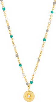 Estella Bartlett Enamel Beaded Star Necklace