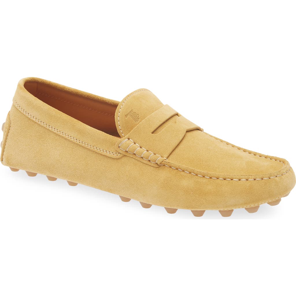 Tod's Gommino Bubble Suede Driving Shoe