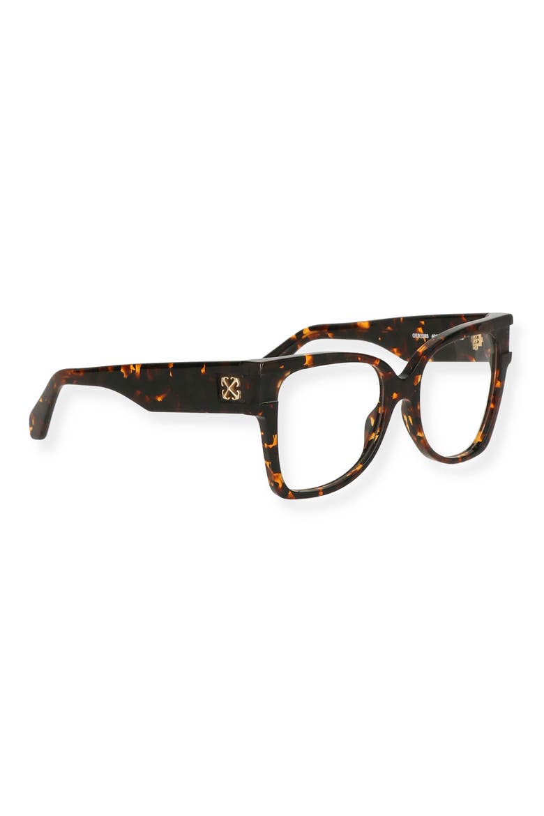 Havana 54mm Square Optical Frames, Alternate, color, BROWN HAVANA