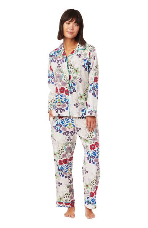 Luxe Pima Pajama Print Set