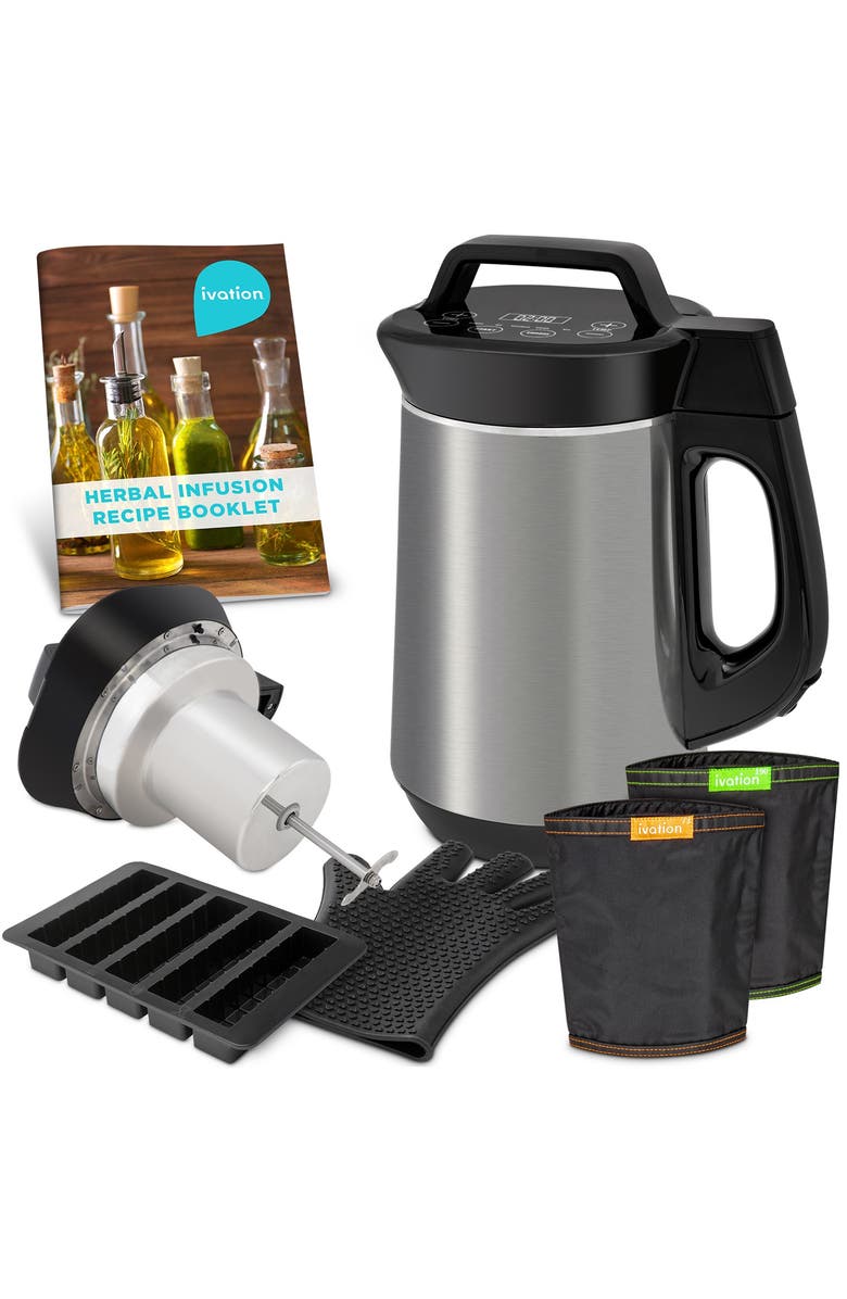 Ivation Herbal Infusion Machine, Essential Oil Extractor Making Butter, Oils & Tinctures, and More, Main, color,