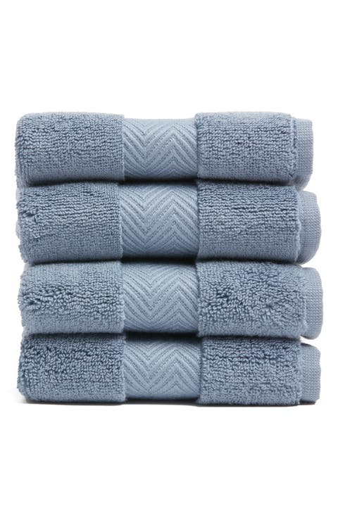 Organic Hydrocotton Set of 4 Washcloths