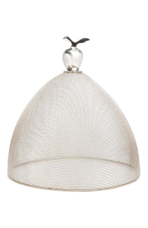 Lunares Silver Nickel Mesh Domes