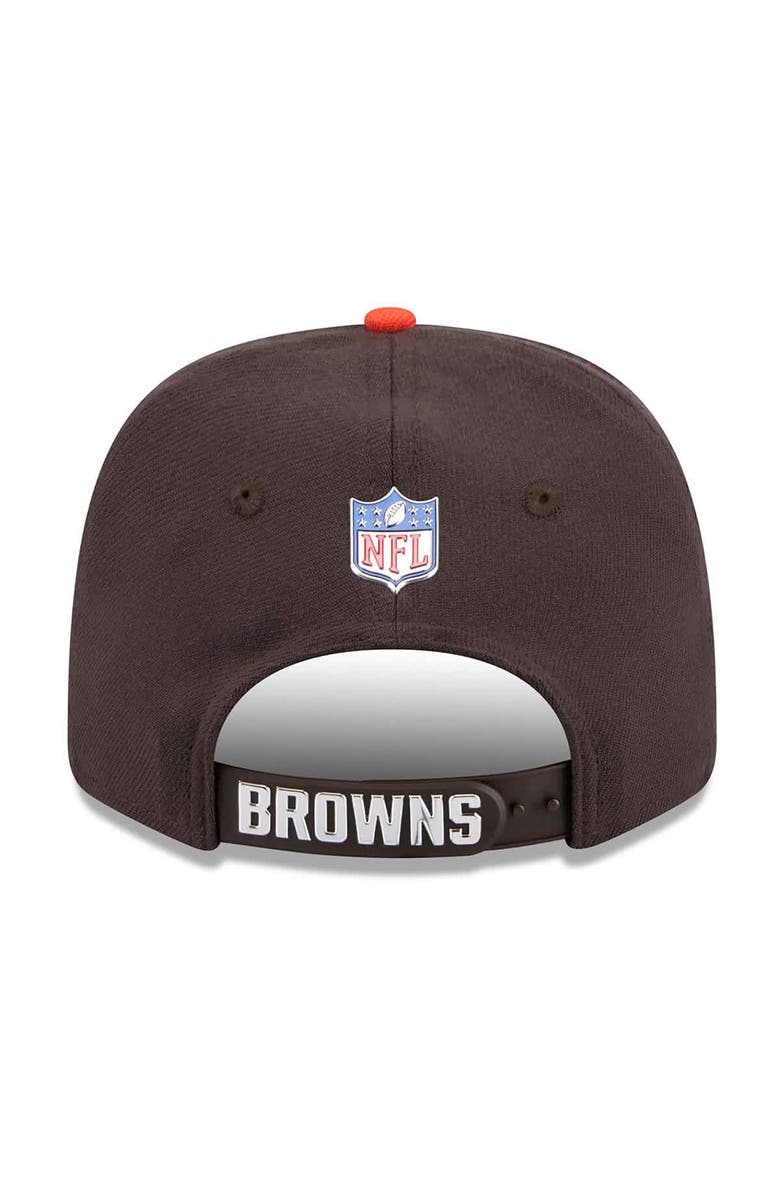 New Era Men's New Era  Brown/Orange Cleveland Browns 2026 NFL Draft 9SEVENTY Adjustable Hat, Alternate, color, Brown