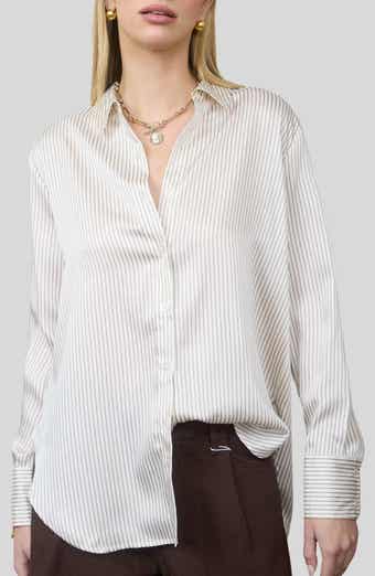 Blu Pepper Stripe Button-Up Shirt