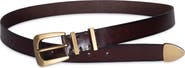 AllSaints Calfskin Leather Belt