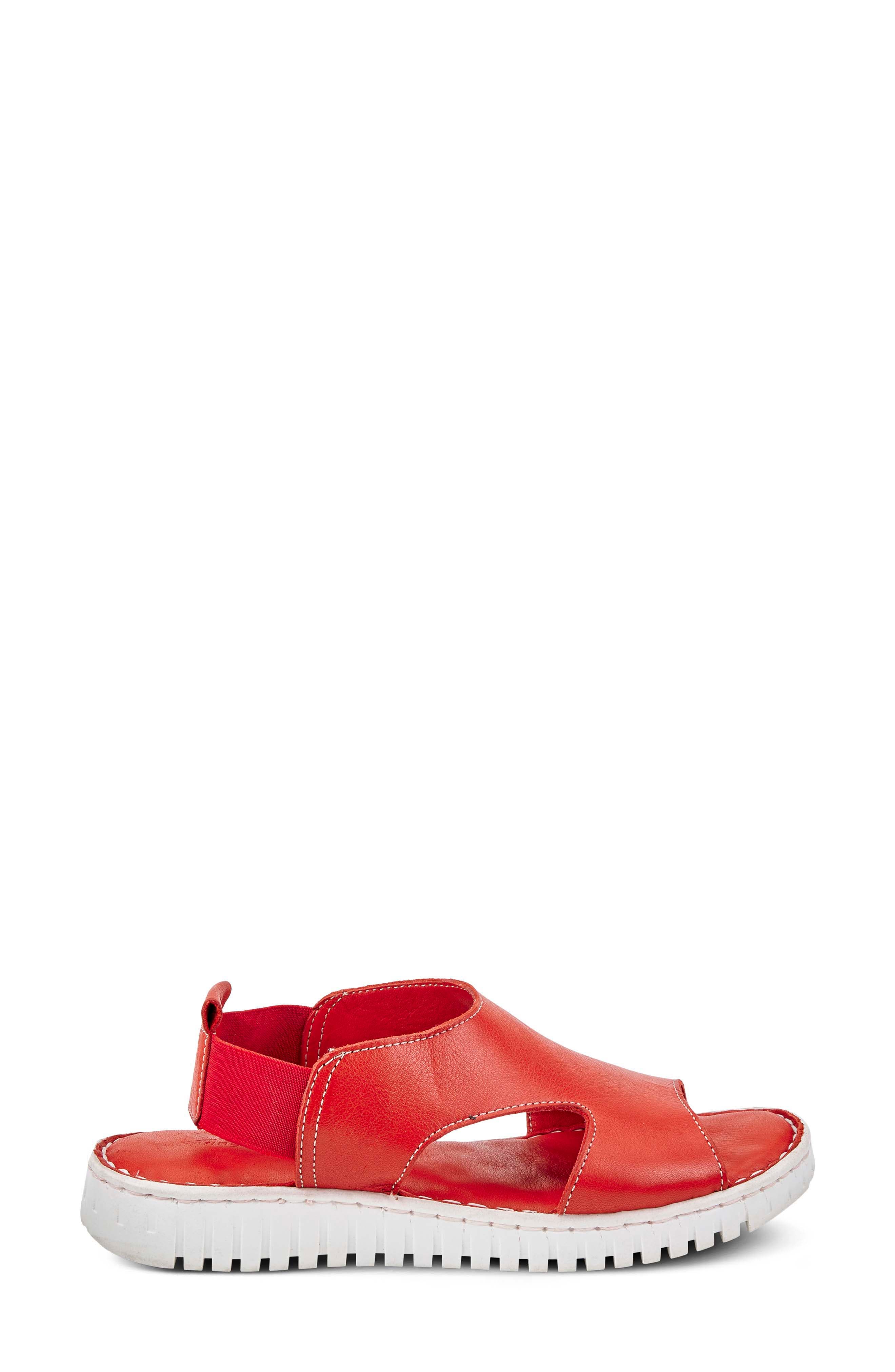 Spring Step Abadessa Slingback Sandal, Alternate, color, Red