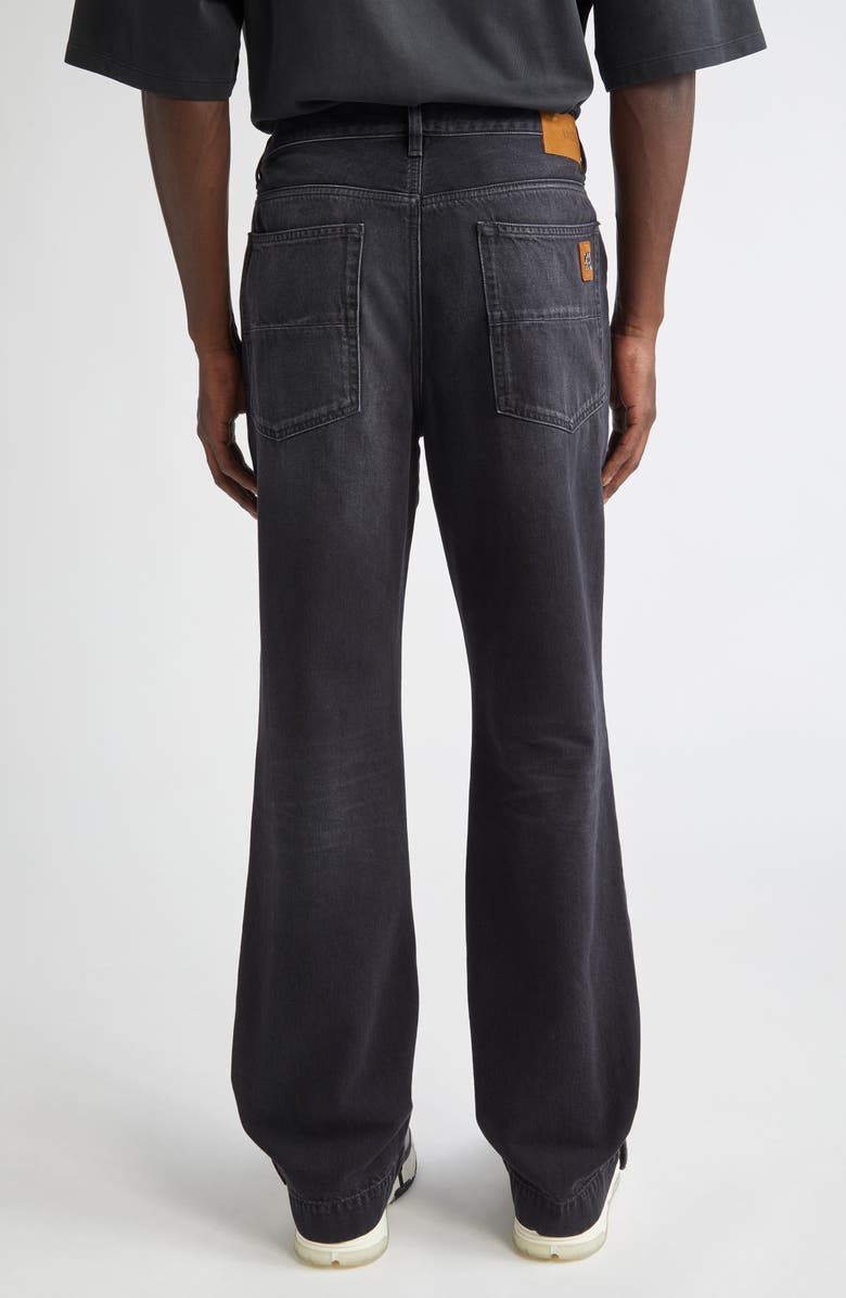 AMIRI Straight Flare Jeans, Alternate, color, Vintage Black