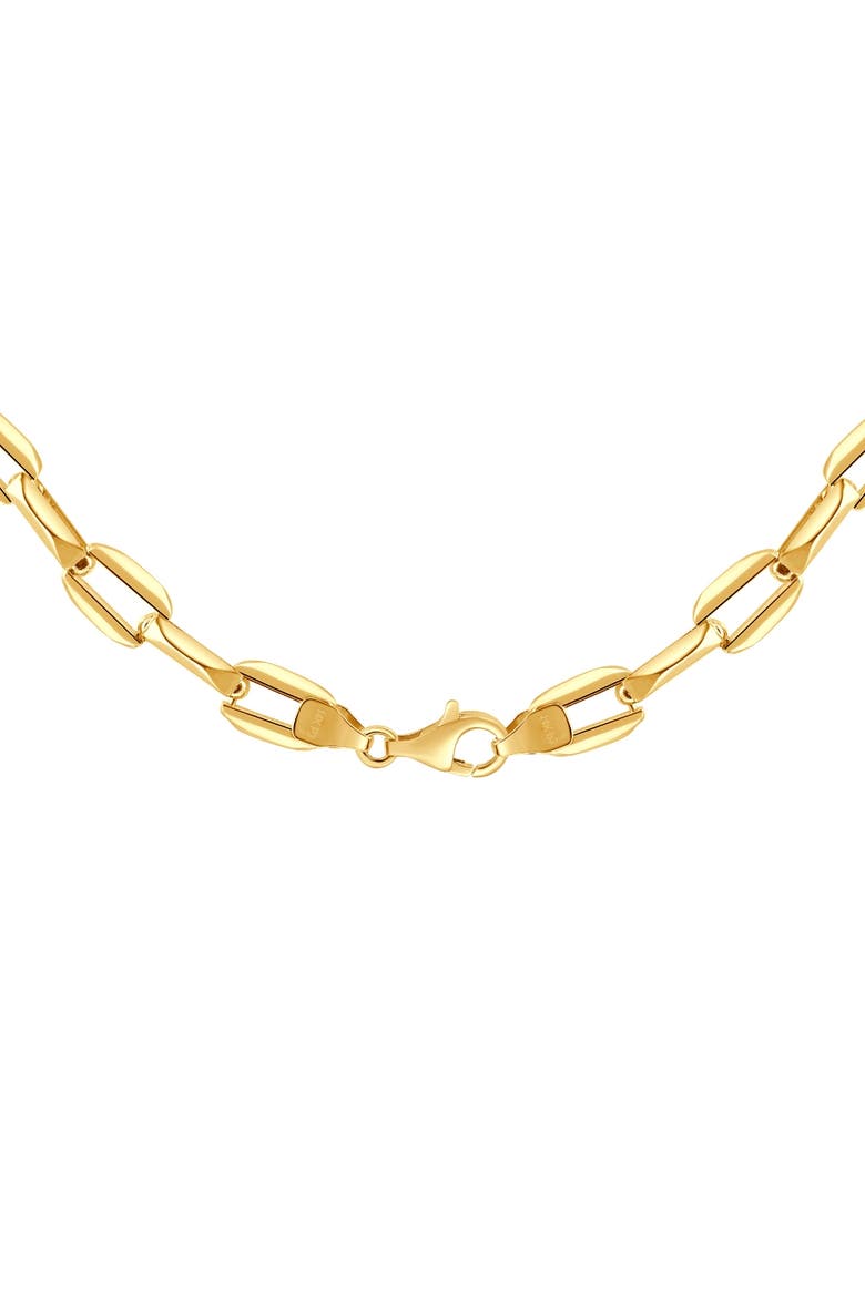 14k Gold Women's 24" Chain Necklace 34 Grams 8mm Thick, Alternate, color, 14k Yellow Gold