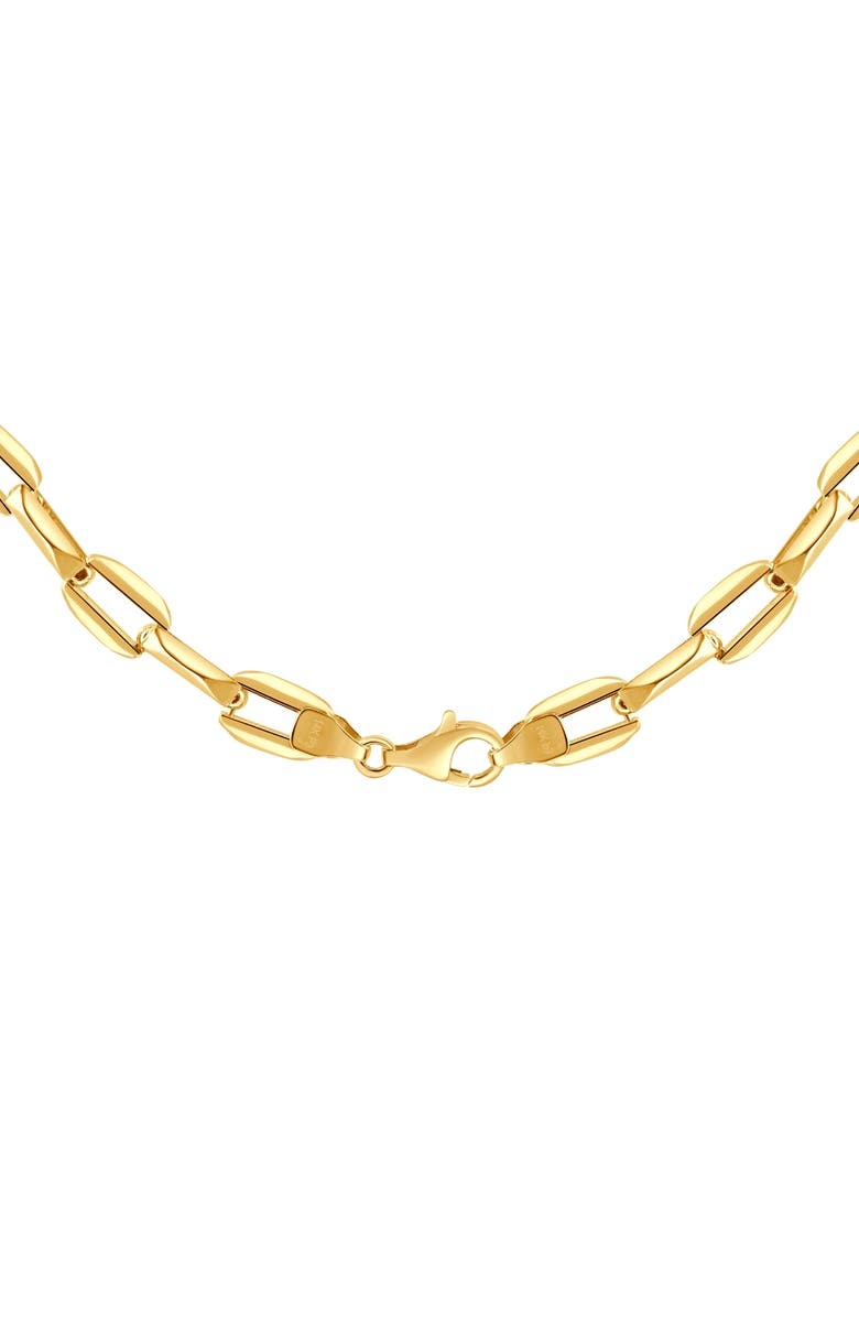 Bliss Diamond 14k Gold Women's 24" Chain Necklace 34 Grams 8mm Thick, Alternate, color, 14K Yellow Gold
