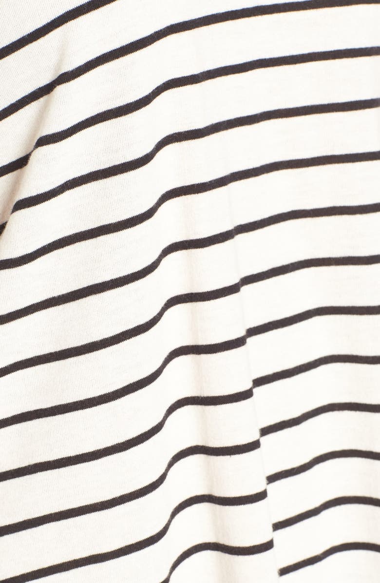 BP. V-Neck Long Sleeve Stripe Tee, Alternate, color, 