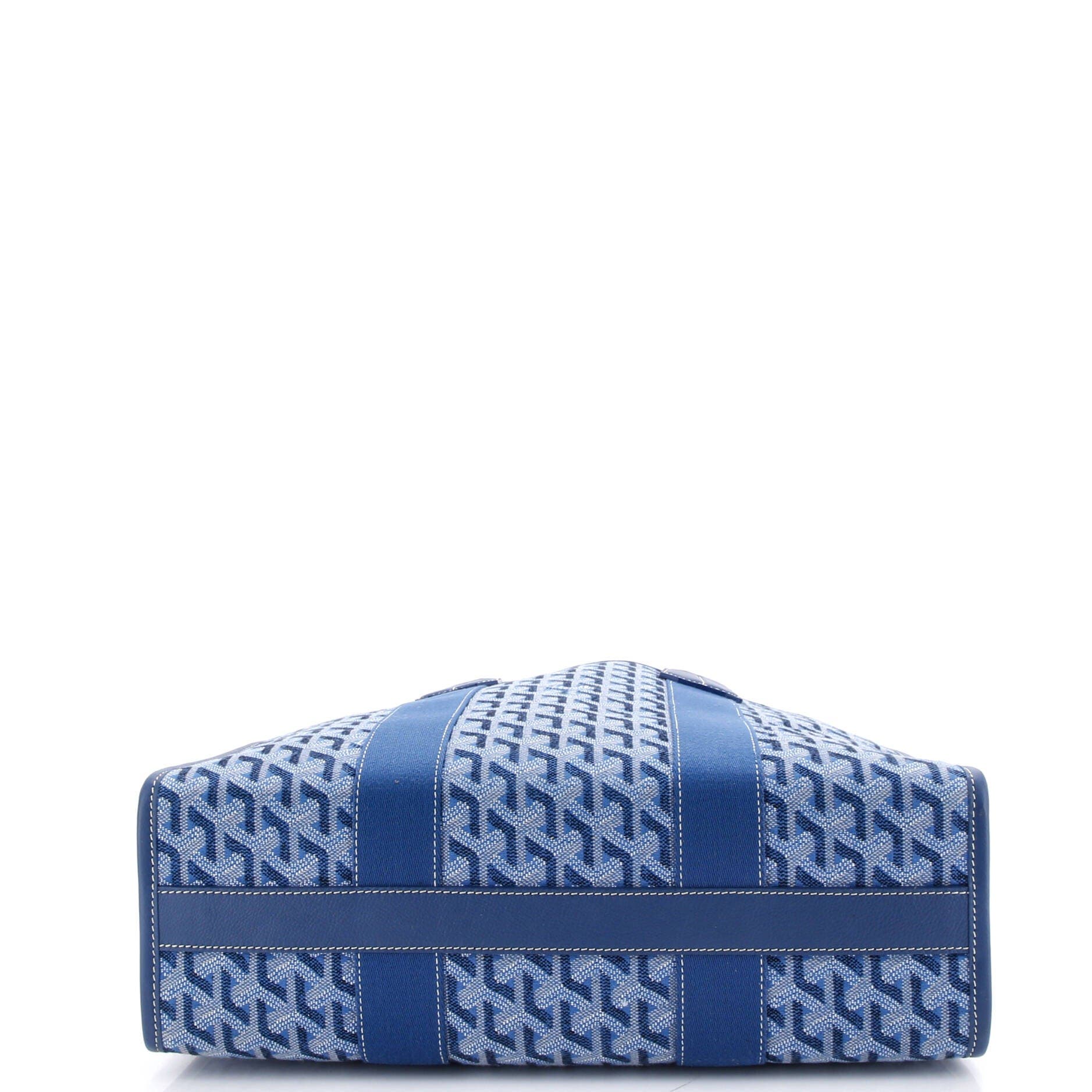 Pre-Owned Goyard Villette Tote Coated Canvas PM, Alternate, color, Blue